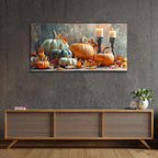 Pumpkin Wall Art Fall Kitchen Wall Decor Farmhouse Halloween Pictures Autumn - Image 3