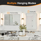 Delma Bathroom Vanity Mirror, High-Definition Bathroom Mirror, Versatile - Image 6