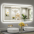 Briivue 60x28 Inch LED Bathroom Mirror by Briivuemodernmirrors