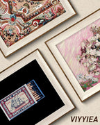 VIYYIEA Framed Wall Art for Living Room, Summer Canvas Prints, Vintage Home - Image 4