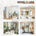 Delma Full Length Mirror, Wall Mounted, Hanging or Leaning - Image 4