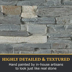 AZ Faux High-Density Polyurethane Faux Stone Flush Outside Corner - Image 6