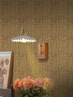 Brown Grasscloth Peel and Stick Wallpaper Textured Contact Paper - Image 5