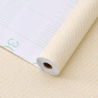 Haimin Fabric Wallpaper Textured Contact Paper Grasscloth Wallpaper Peel and - Image 9