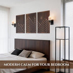 qmmp Modern Wooden Wall Sculptures - Image 2
