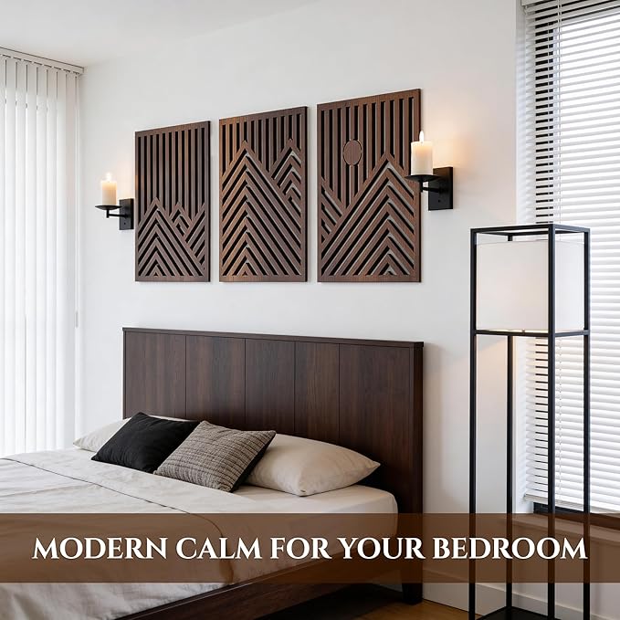 qmmp Modern Wooden Wall Sculptures - Image 2
