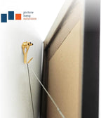 PHS 100 lb Picture Hanging Hooks – Heavy Duty Picture Hangers, 10 Pack Frame - Image 8