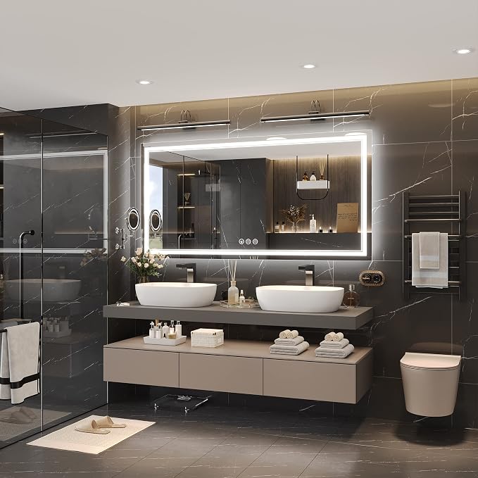 Ratsamee 72x36 Inch Led Mirror for Bathroom - Image 2
