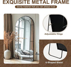 Wall Mirror, Full Length Floor, Window Pane - Image 4