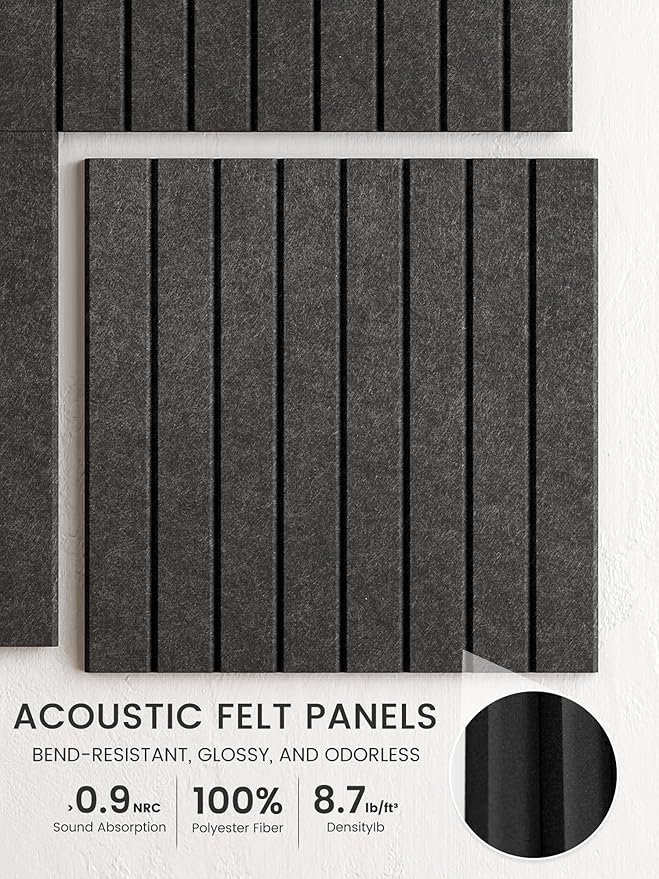 Bumusty Large Cork Board Alternative-48 x 36" Felt Bulletin Board Tiles - Image 3