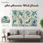 FurnoFlexArt Acoustic Panels Tiles Decorative Room Sound Proof Foam Absorbing - Image 3