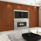 8-Pack WPC Wall Panels 108’’ x 6.1’’ 3D Slat Wall Panel Acoustic Wall Paneling - Image 5