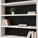Decotalk Black Textured Wallpaper Textured Wall Paper - Image 5