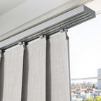 VEVOR Panel Track Blinds, Extendable Track from 45.8 in to 86 in W, Trimmable - Image 8