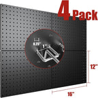 4 Pack Metal Pegboard Panels - Image 3