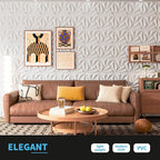 Art3d 20 Pack Decorative 3D Wall Panels, 19 Sq.feet PVC Interior Wall Décor - Image 4