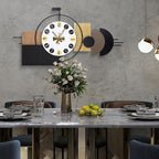 Luxury Modern Wall Clocks-Large Geometric Dial Wall Clock Battery Operated - Image 4