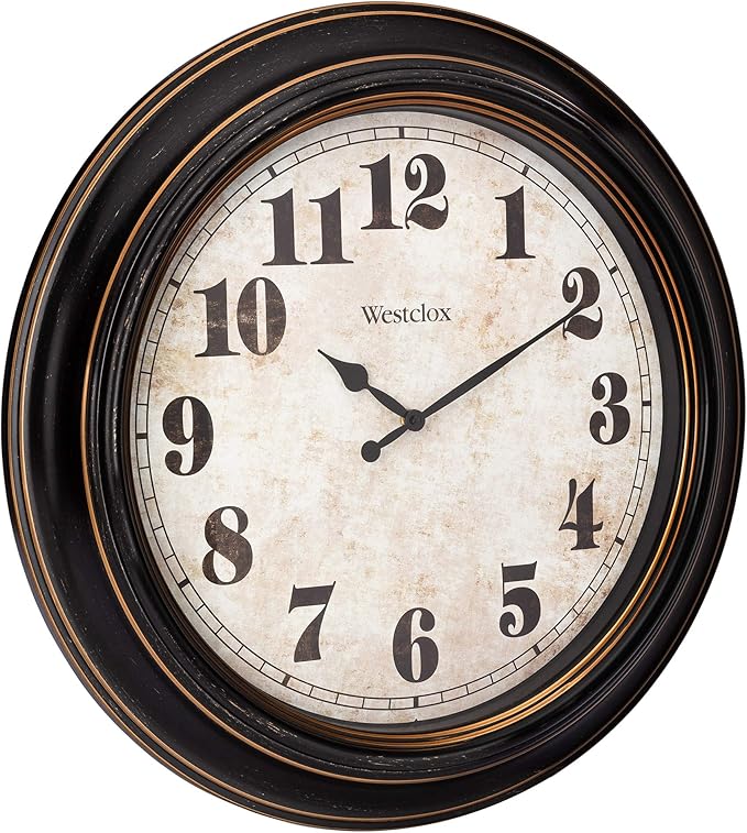 Westclox Traditional Large Wall Clock – Battery-Operated 24-Inch Vintage - Image 2