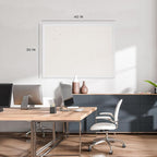 U Brands Farmhouse Linen Bulletin Board, Industrial Grade Pinning Surface - Image 2