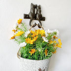 Rustic Cat-Shaped Decorative Wall Hook Rack Hangers - Image 4