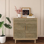 Livelynine 15.8x197 Vintage Gold Peel and Stick Wall Paper Textured Grasscloth - Image 4