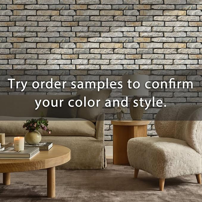 Commomy Faux Brick 3D Wall Panels - Image 2