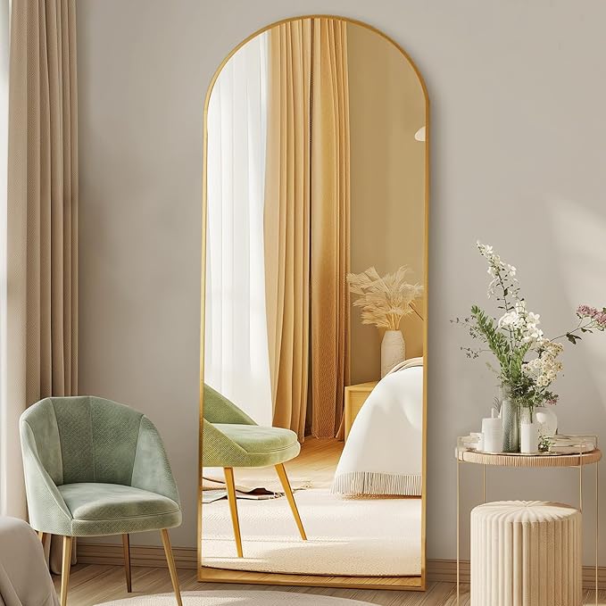 DUMOS 58"x19" Arched Full Length Mirror - Image 7
