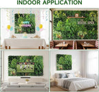 Artificial Plant Wall Panels, Faux Grass Ivy Privacy Screen Fence, Grass Wall - Image 7