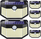 HMCITY 120 LED Outdoor Solar Lights by LightingUpYourLife