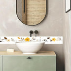 HOMETITUTE Wallpaper Border 4x196 Inch Peel and Stick Wall Border Wallpaper - Image 4