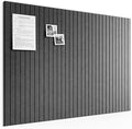 Bumusty Large Cork Board Alternative-48 x 36" Felt Bulletin Board Tiles by BUMUSTY