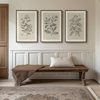 Large Framed Botanical Wall Art - Image 8