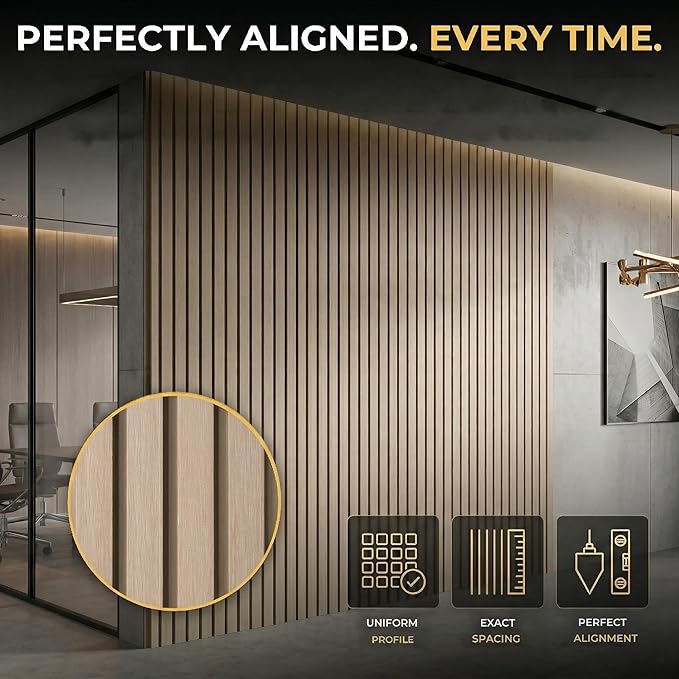 From Plain to Beautiful in Hours WPC Exterior Wall Slat Panels Waterproof - Image 4