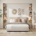 5-Tier Floating Corner Shelves for Wall, Zigzag Corner Shelf Unit, PVC Rattan - Image 6