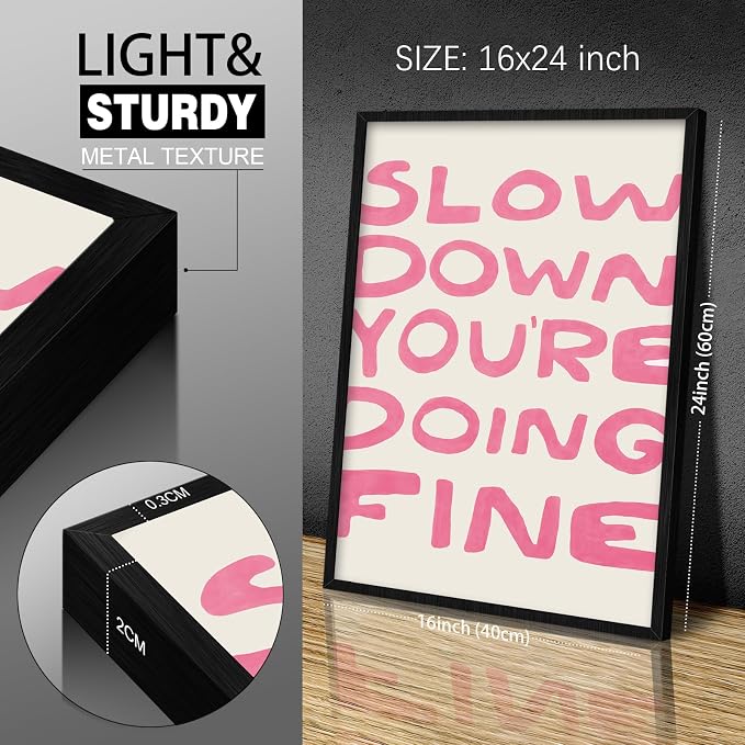 Daily Reminder Positive Canvas Wall Art, Positive Affirmations Wall Decor - Image 6