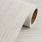 Livelynine 15.8X394 Tan Grasscloth Peel and Stick Wallpaper Textured Removable by Livelynine