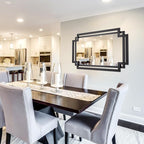 28" x 40" Black Wall Mirror for Decor, Large Bathroom Mirror - Image 6