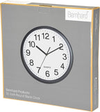 Bernhard Products Black Wall Clock, Large 13-Inch Silent Non Ticking Quartz - Image 7