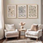 Framed William Morris Canvas Wall Art - Image 2