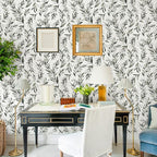 Livebor Olive Leaf Wallpaper Peel and Stick Leaf Contact Paper 17.7inch x - Image 6