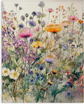 Stupell Industries 'Mixed Wild Flowers', Canvas Art, 24 x 30 Inches, Made in USA by StupellIndustries