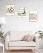 HesenDot Unframed Vintage Van Gogh Exhibition Posters Set of 3, French Country - Image 7