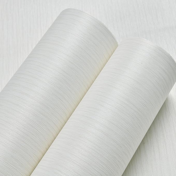 Haimin Grasscloth Wallpaper Peel and Stick 20.9in X 393in Fabric Contact Paper - Image 9