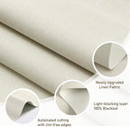 AOSKY Linen Roller Blinds Shades - Image 2