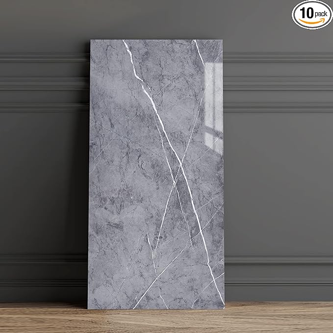 Haimin Wall Panels Peel and Stick 10 Pieces 23.6x11.8in Lightweight Backsplash by HaiminHomeDecorWallpaper