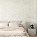 Theper Beige Striped Wall Paper Peel and Stick Wallpaper Modern 17.3"×787" Boho - Image 6
