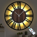 LEIKE 24'' Lighted Wall Clock by LEIKEWALLCLOCK