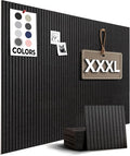WALLHERO Large Bulletin Board, Tack Board, Cork Board Alternative by WallHero