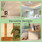 Art3d 48 x 96 Inch Natural Bamboo Wall Panel - Image 6