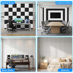 12 Pack Acoustic Panels, Sound Proof Foam Panels - Image 6